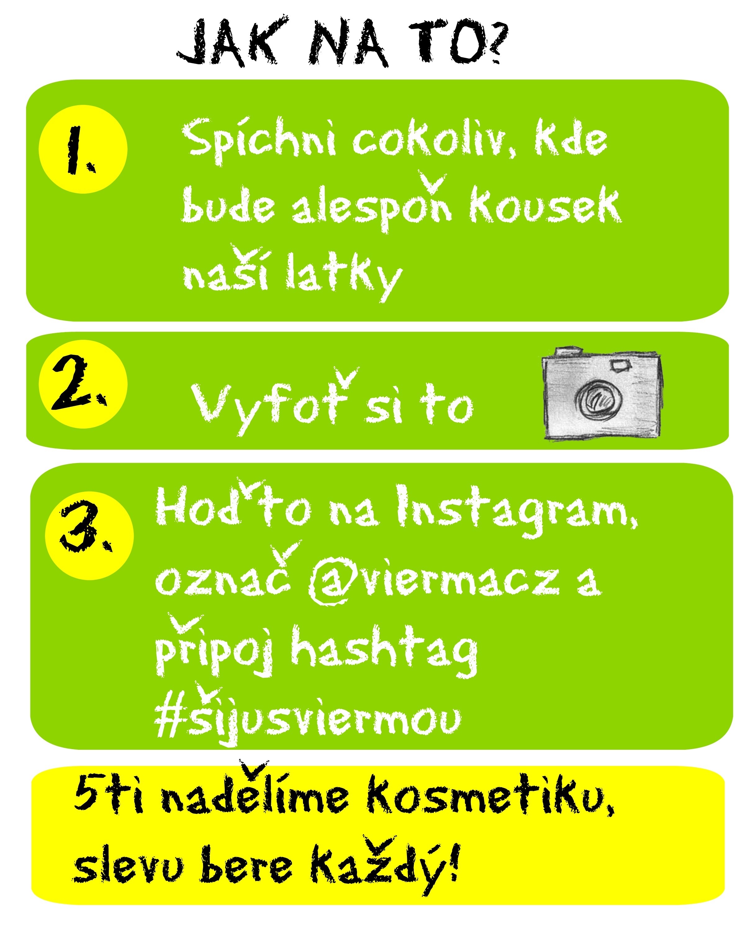 pravidla #ŠIJUSVIERMOU